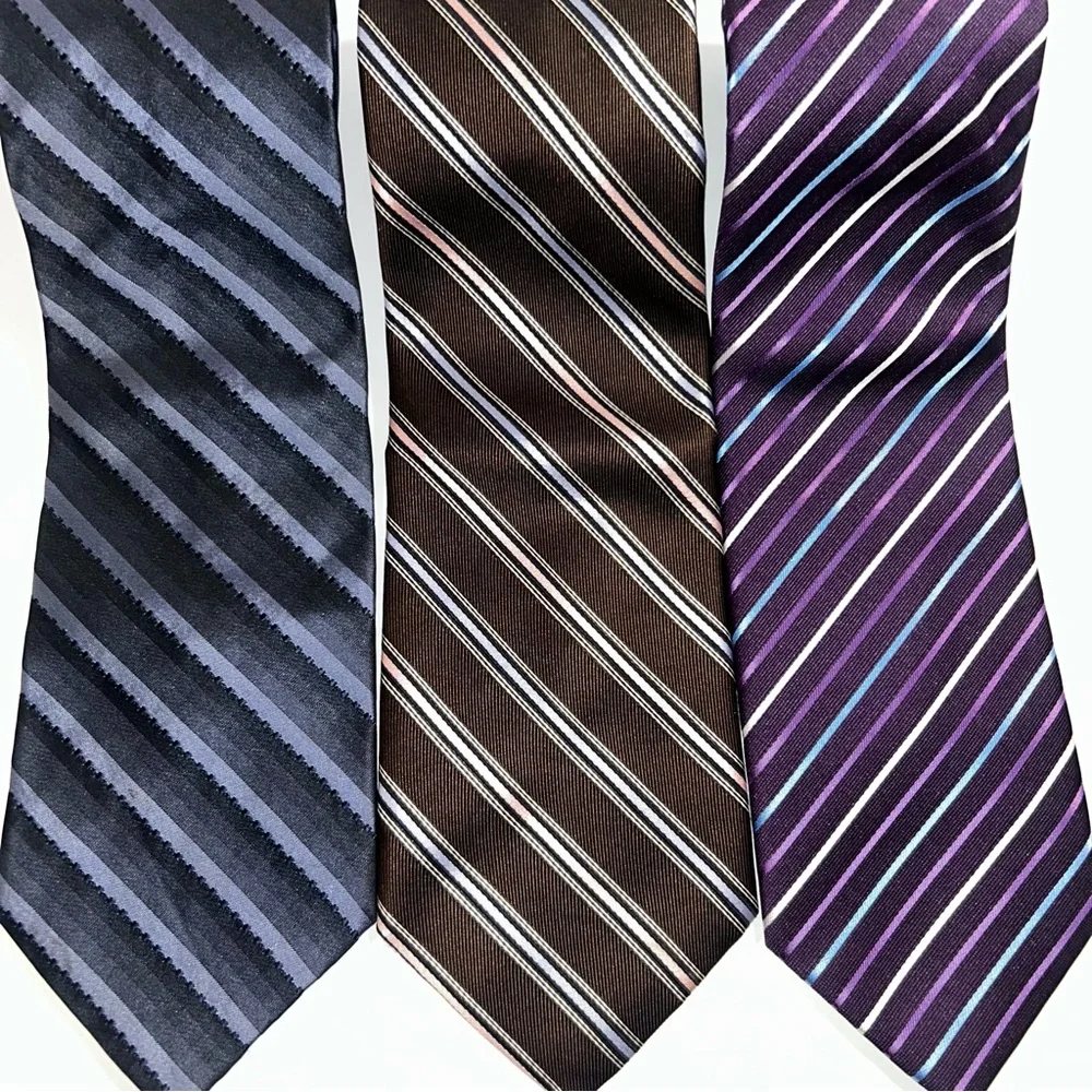 Lot Of 3 Ties, Woodward,‎ Daniel Cremieux, And Towncraft!